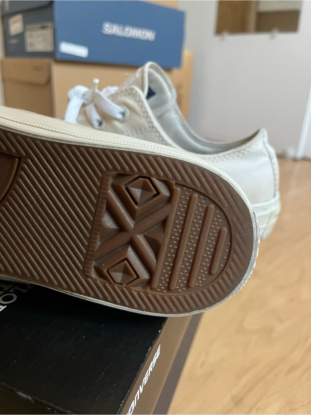 Converse Chuck Taylor II 2 in Parchment/Off-White 8 - Picture 12 of 16